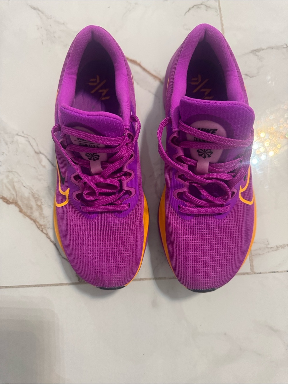 Nike Women’s Purple & Yellow Athletic Running Shoes